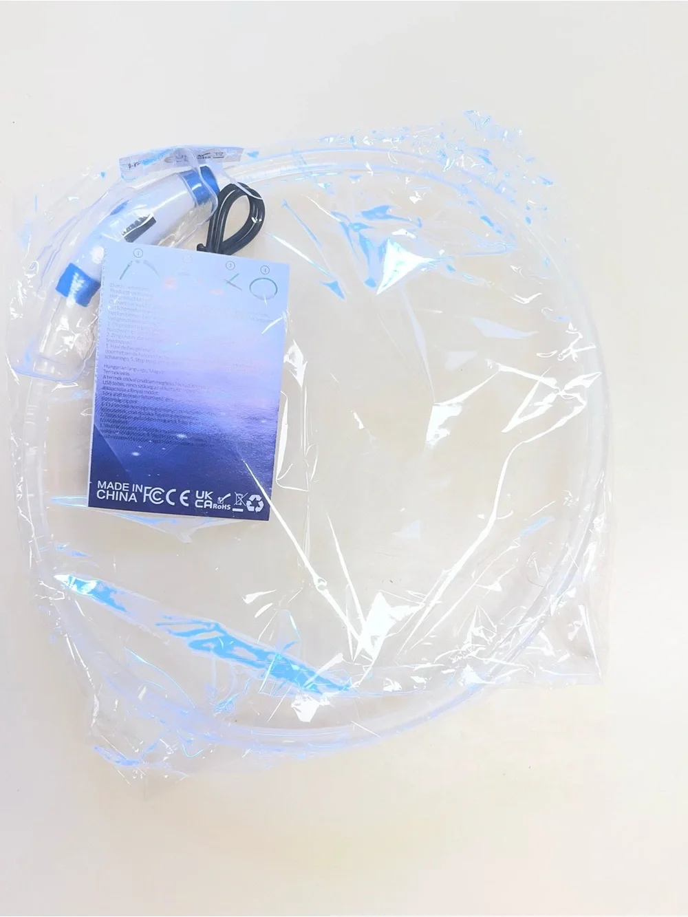 NIB LED Dog Safety Collar - Rechargeable, Cut to Size Small Medium Large Breeds